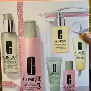Clinique 3 Step Skin Care Set for Oily Skin